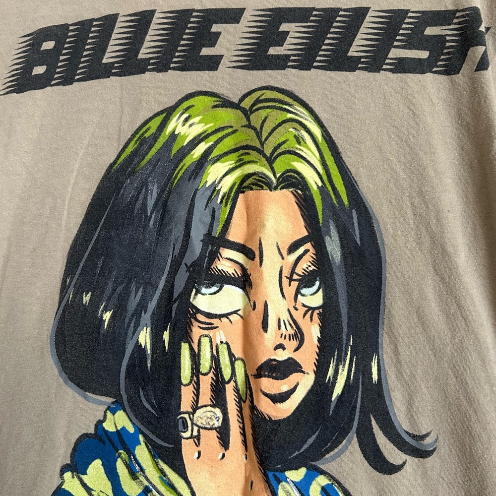 Billie Eilish Tan T-Shirt